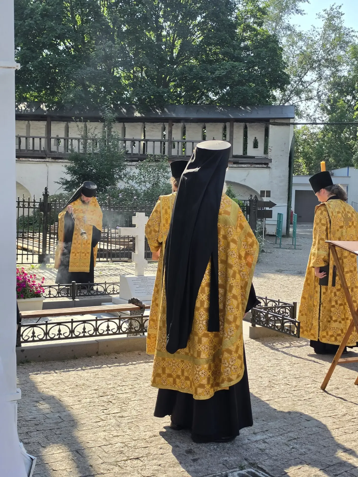 В Даниловом монастыре почтили память архиепископа Никифора (Феотокиса)
