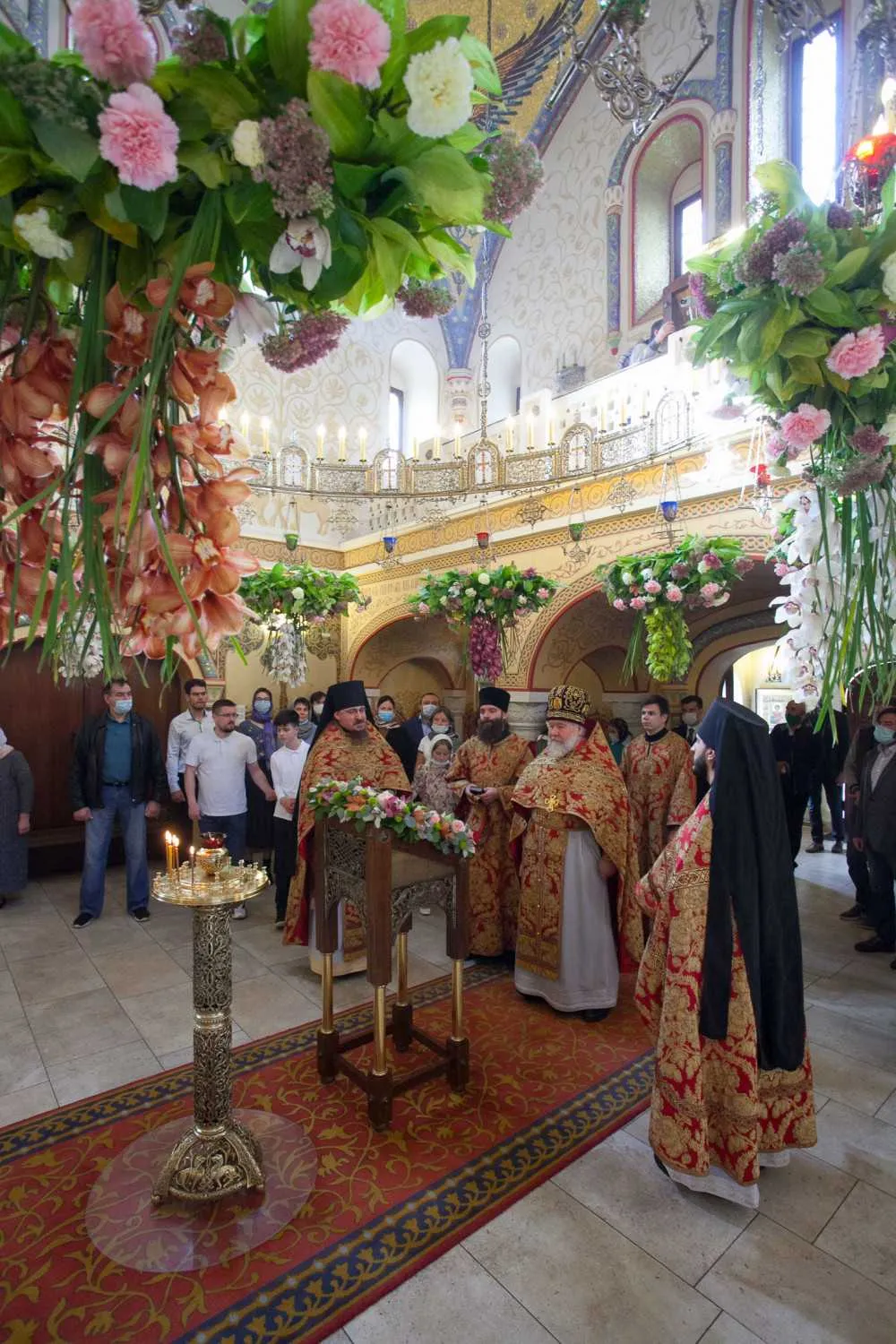 Престольный праздник в храме святых мучениц Веры, Надежды, Любови и матери их Софии.