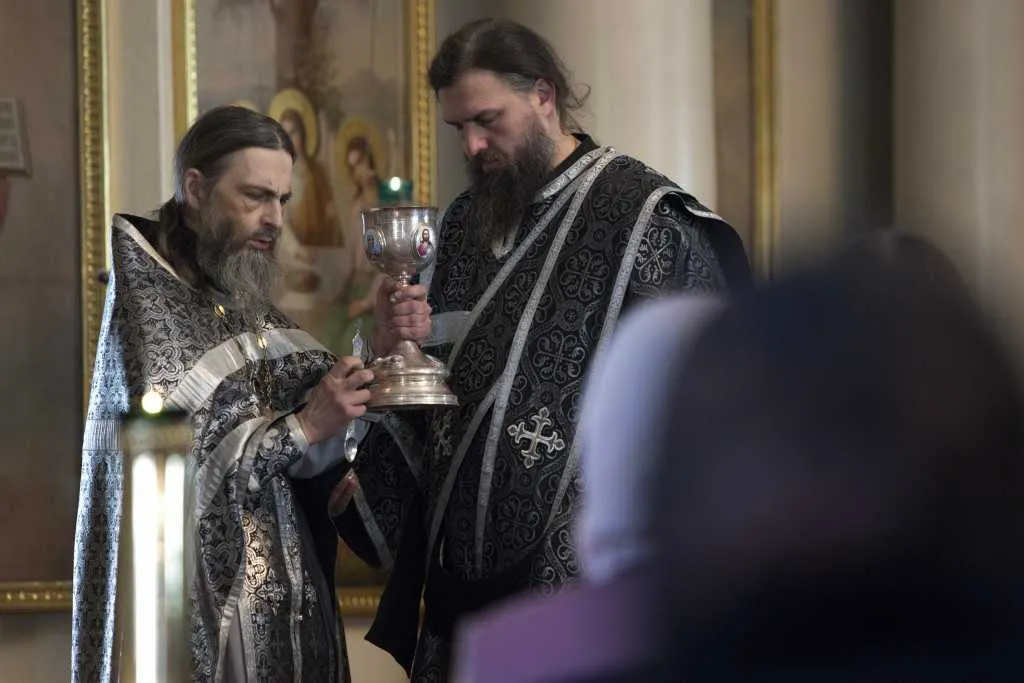 Литургия Преждеосвященных Даров в Даниловой обители