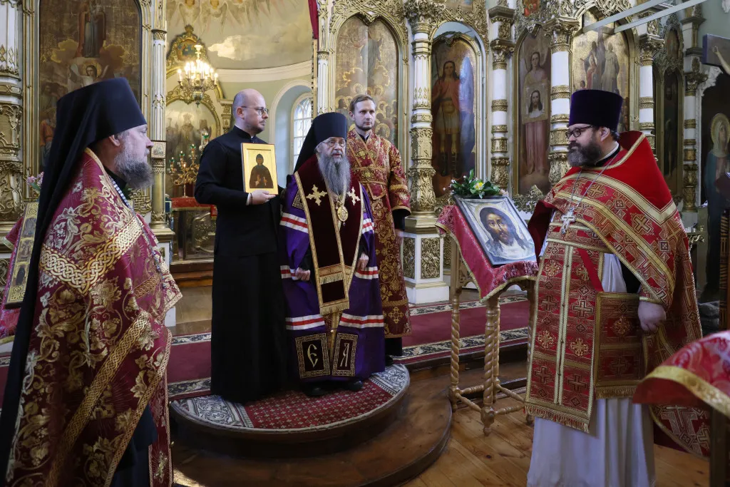 Епископ Алексий, братия и сотрудники Даниловой обители посетили город Кашин