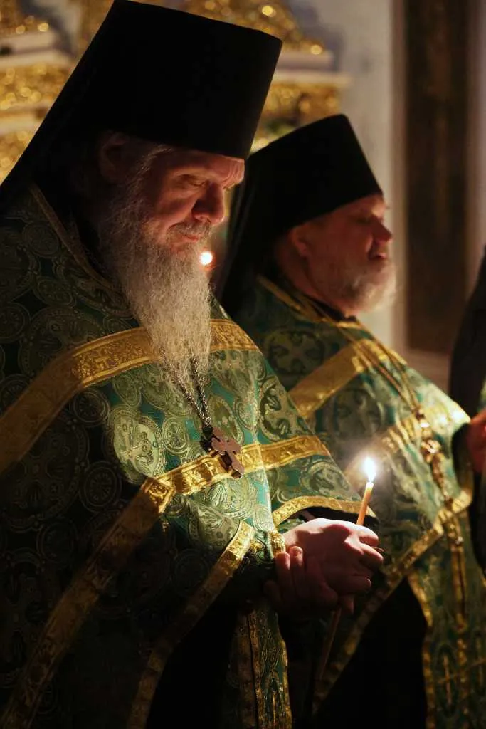 В Неделю сыропустную, день памяти благоверного князя Даниила Московского, Святейший Патриарх Кирилл совершил Литургию в Даниловом ставропигиальном монастыре