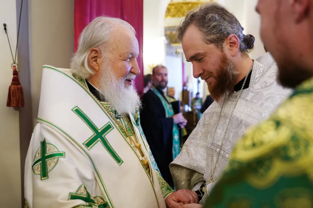 Святейший Патриарх Кирилл возглавил престольные торжества в Даниловом монастыре и совершил пресвитерскую хиротонию насельника обители