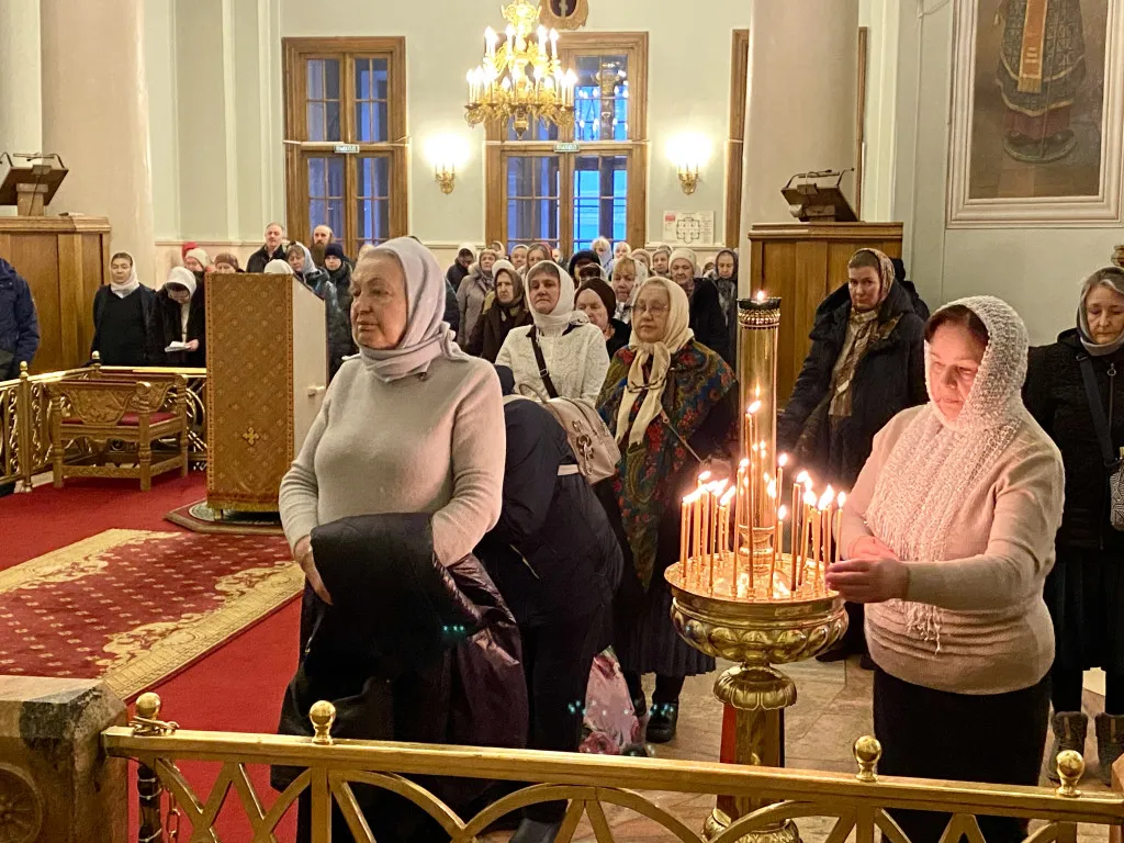 В праздник Обрезания Господня епископ Алексий совершил Божественную Литургию в Даниловом монастыре