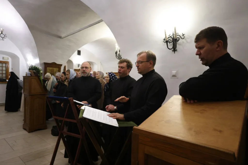 В Даниловом монастыре прошли торжественные богослужения праздника Покрова Божией Матери