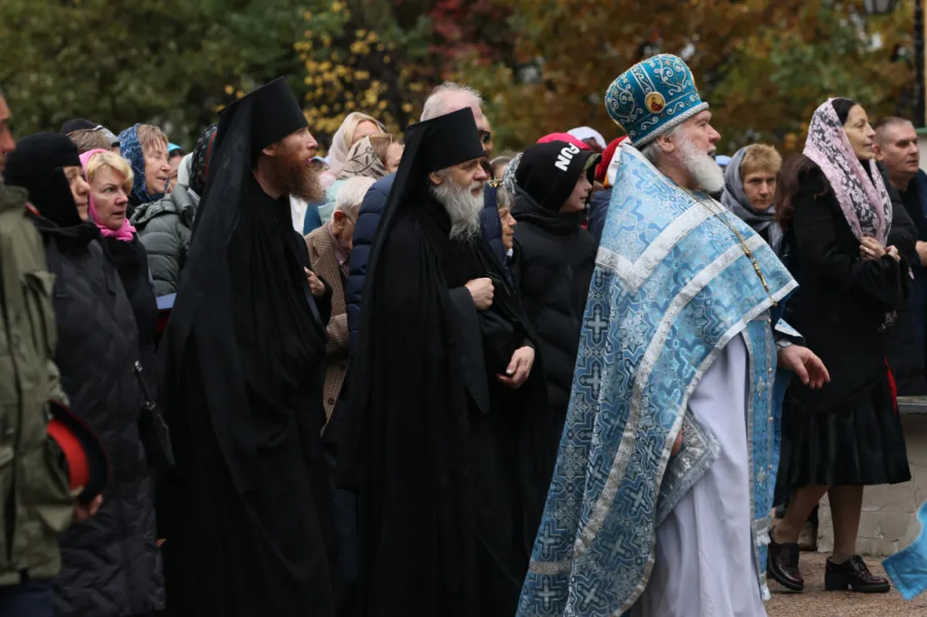 В Даниловом монастыре прошли торжественные богослужения праздника Покрова Божией Матери