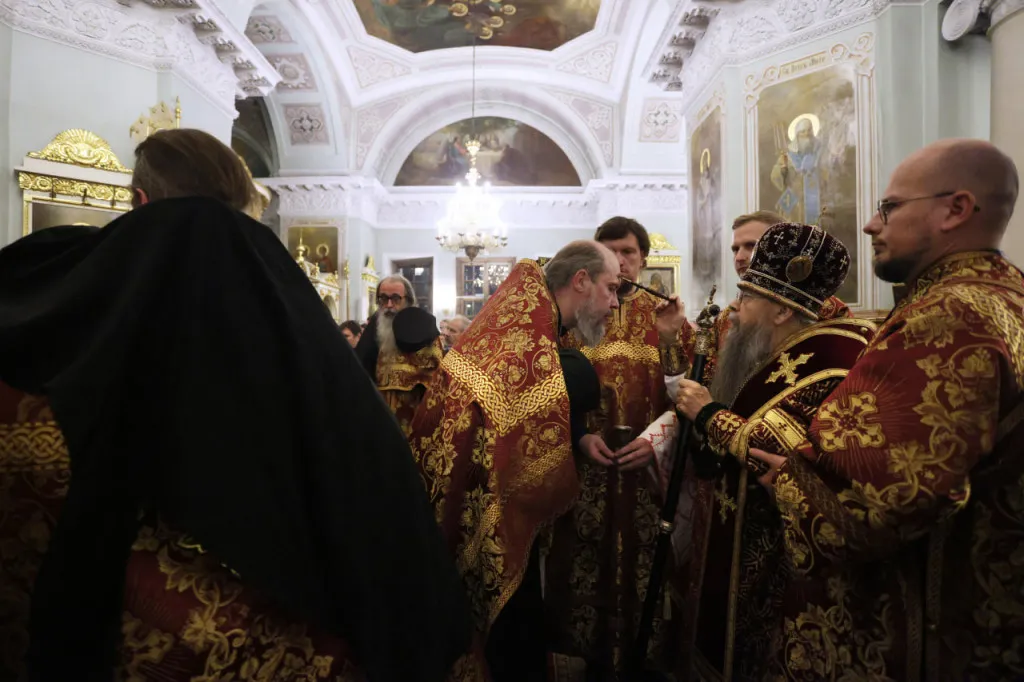 Обитель князя Даниила встретила праздник Воздвижения Честного и Животворящего Креста Господня