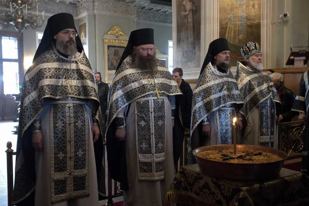 Литургия Преждеосвященных Даров в Даниловой обители