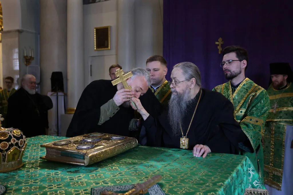 В праздник Входа Господня в Иерусалим в обители князя Даниила прошли торжественные богослужения