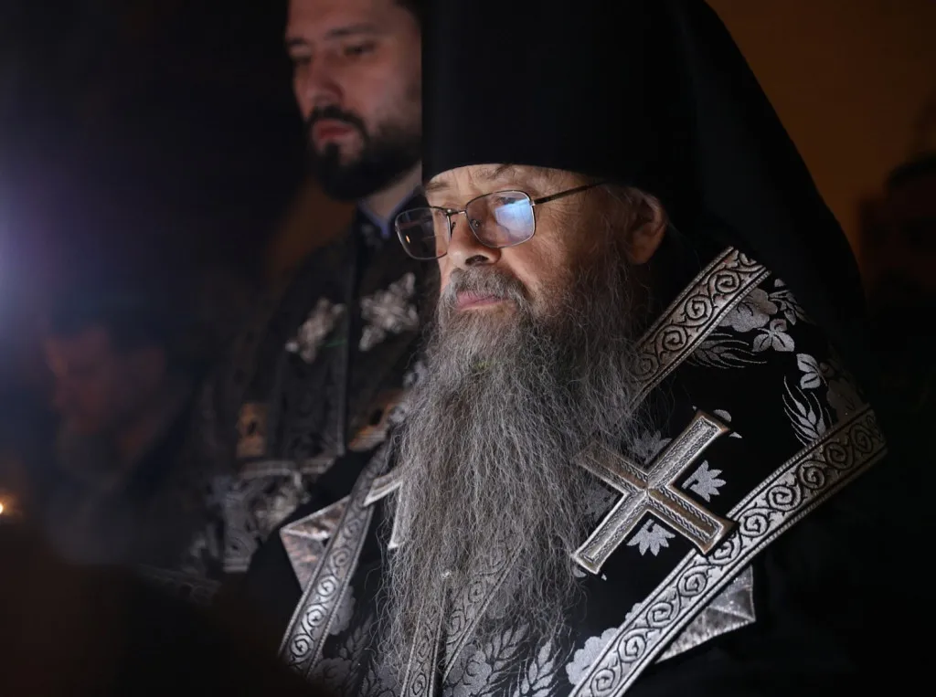 В четверг первой седмицы Великого поста епископ Алексий совершил чтение Великого канона преп. Андрея Критского в Богородице-Рождественском монастыре