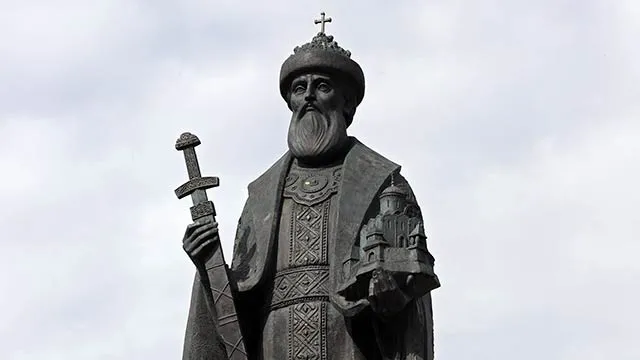 Памятник святому благоверному князю Даниилу Московскому