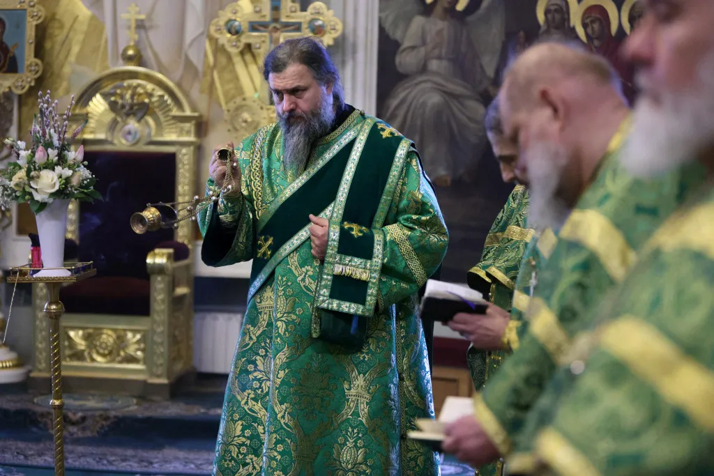 В праздник Входа Господня в Иерусалим в обители князя Даниила прошли торжественные богослужения