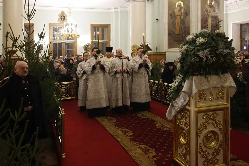 В обители князя Даниила встретили праздник Рождества Христова