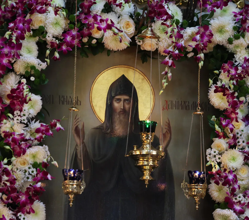 Данилова обитель торжественно отметила день памяти благоверного князя Даниила Московского