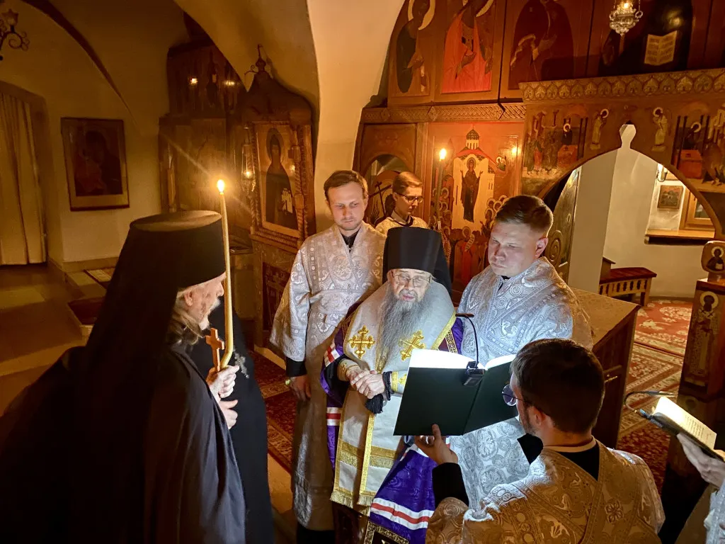 Епископ Алексий совершил монашеский постриг в Даниловой обители