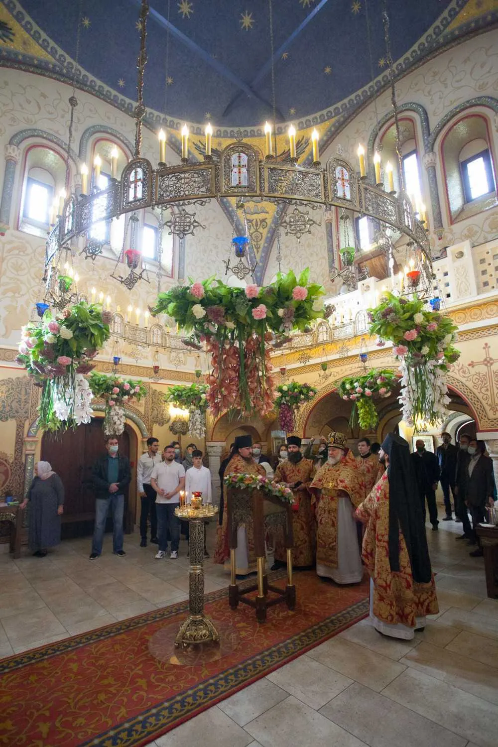 Престольный праздник в храме святых мучениц Веры, Надежды, Любови и матери их Софии.
