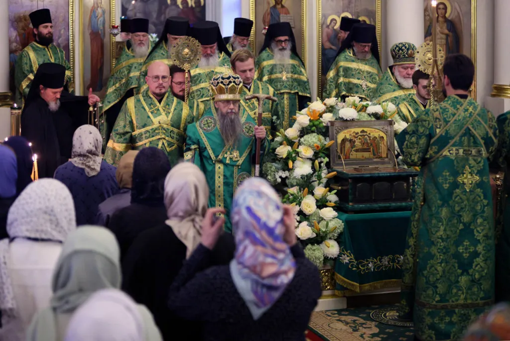 Святейший Патриарх Кирилл возглавил престольные торжества в Даниловом монастыре и совершил пресвитерскую хиротонию насельника обители