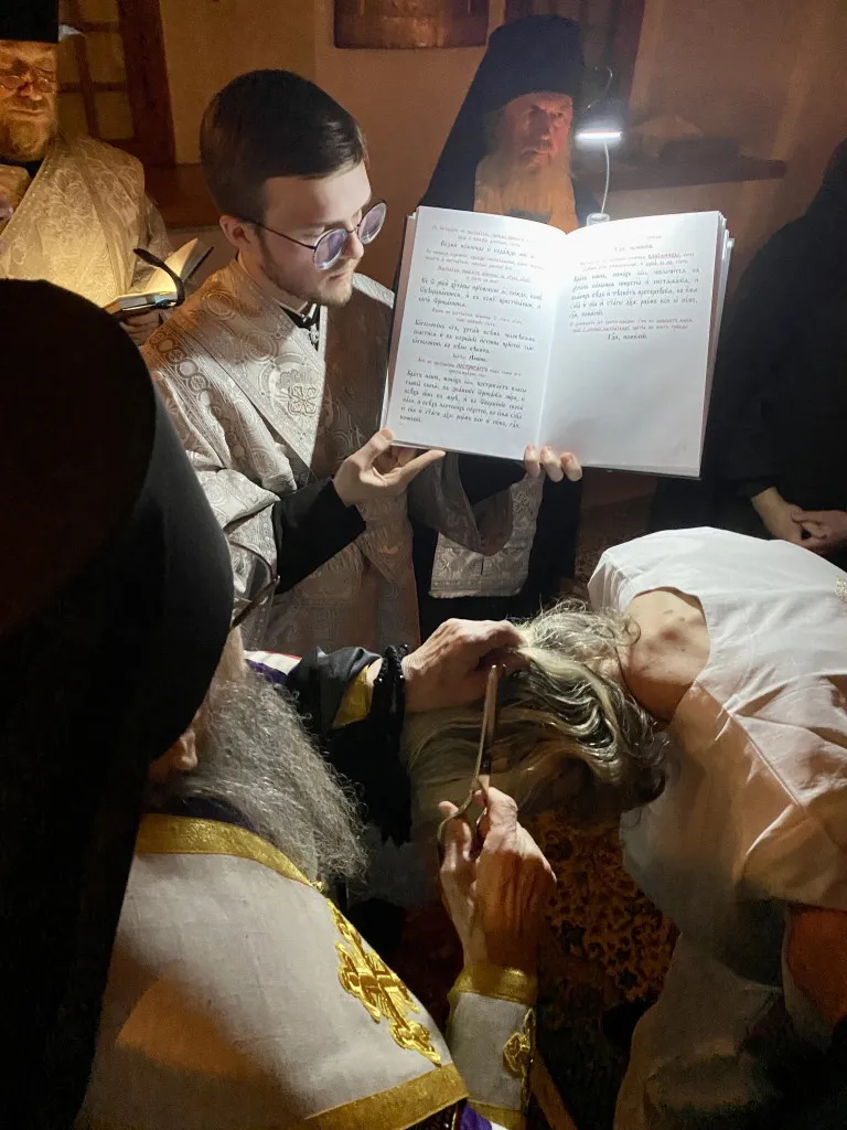 Епископ Алексий совершил монашеский постриг в Даниловой обители