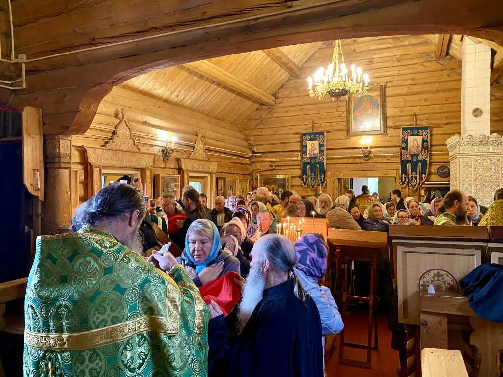 В день памяти преподобного Сергия Радонежского в скиту Данилова монастыря прошли престольные торжества