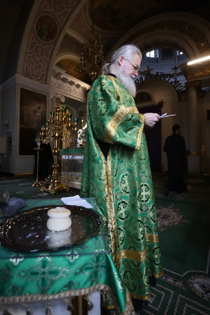 В праздник Входа Господня в Иерусалим в обители князя Даниила прошли торжественные богослужения