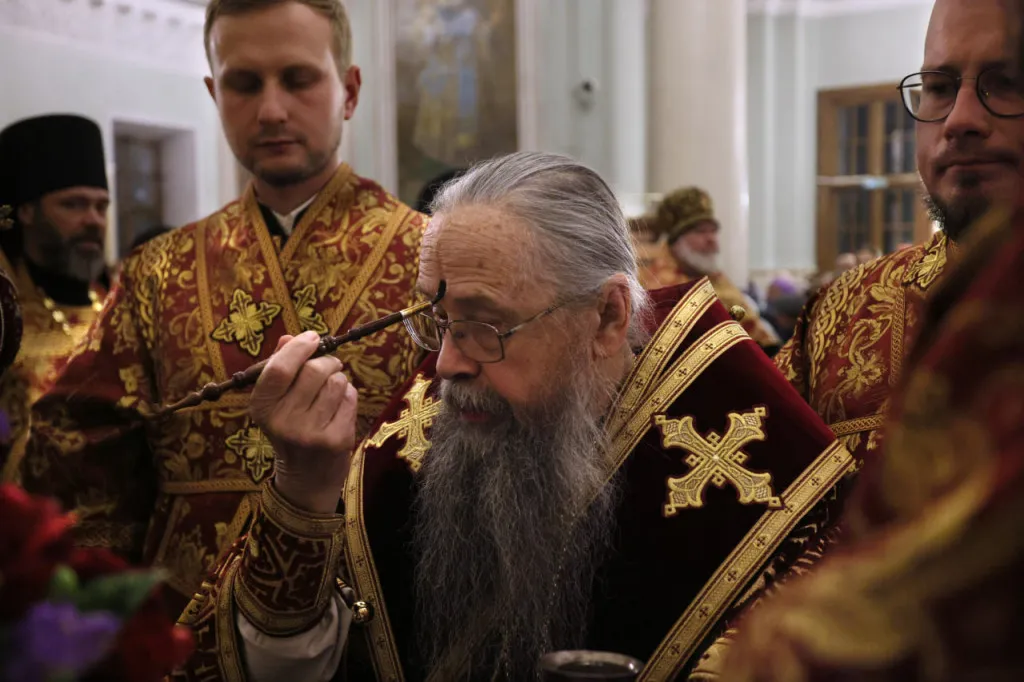 Обитель князя Даниила встретила праздник Воздвижения Честного и Животворящего Креста Господня