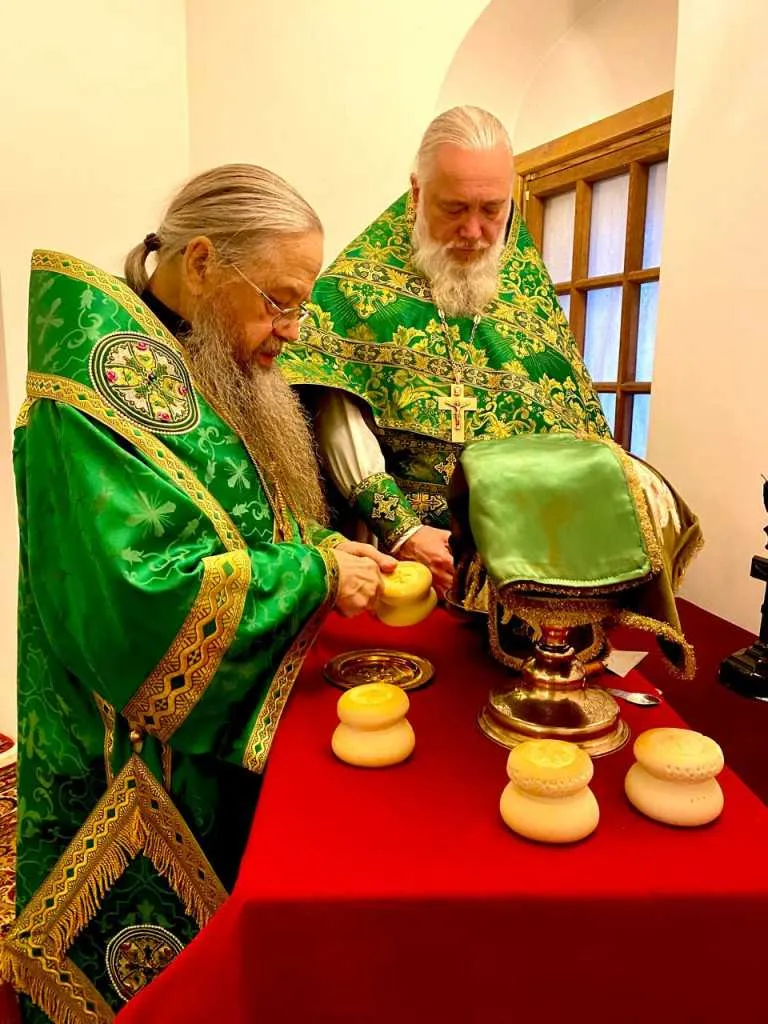 В Даниловой обители совершены богослужения в честь престольного праздника и начала индикта