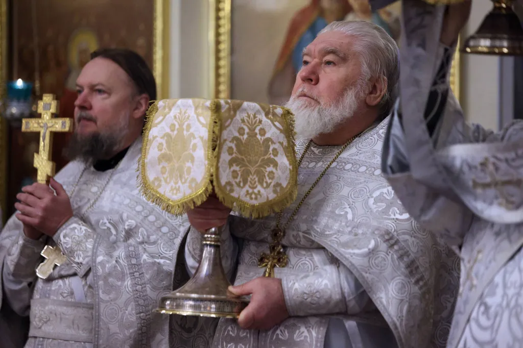 В Крещенский сочельник в Даниловом монастыре прошли торжественные богослужения