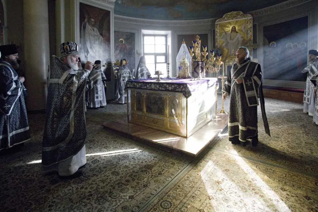 Литургия Преждеосвященных Даров в Даниловой обители