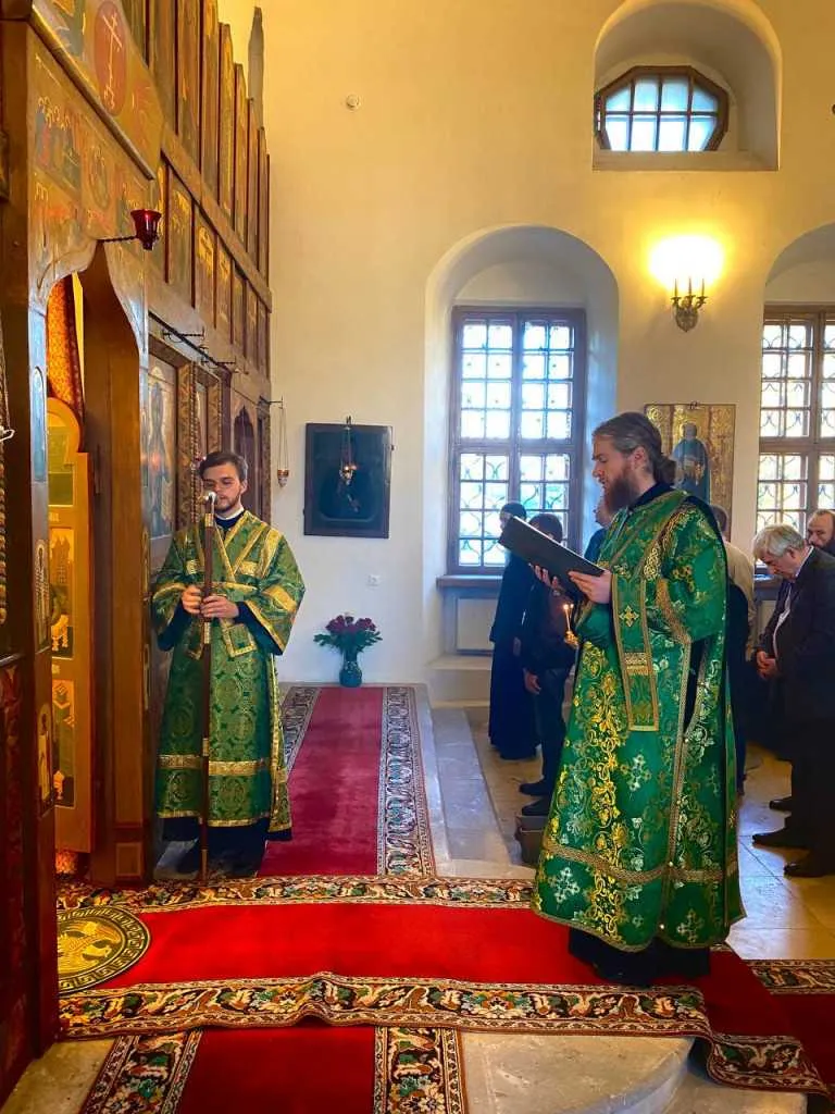 В Даниловой обители совершены богослужения в честь престольного праздника и начала индикта