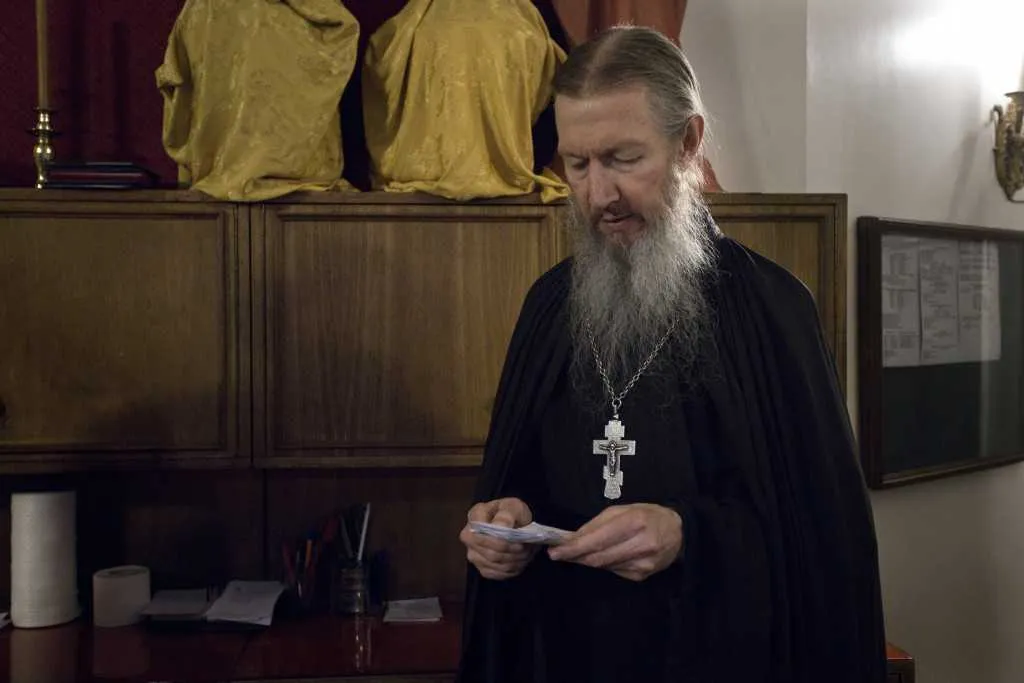 В Даниловом монастыре состоялось отпевание новопреставленного иеромонаха Луки (Филатова)