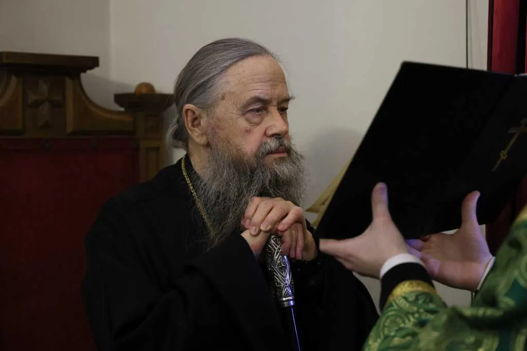 В Неделю сыропустную, день памяти благоверного князя Даниила Московского, Святейший Патриарх Кирилл совершил Литургию в Даниловом ставропигиальном монастыре