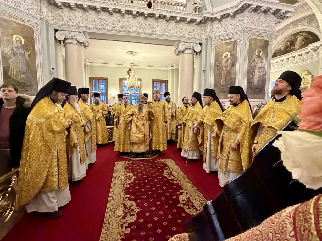 В обители князя Даниила прошли торжественные богослужения Недели 1-й Великого поста, Торжества Православия
