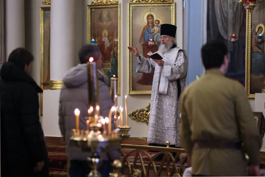 В Крещенский сочельник в Даниловом монастыре прошли торжественные богослужения