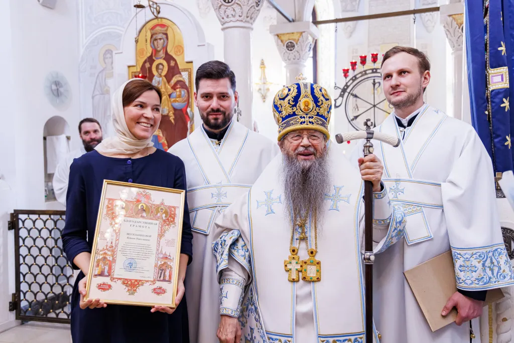 В Патриаршем центре духовного развития детей и молодежи торжественно встретили престольный праздник