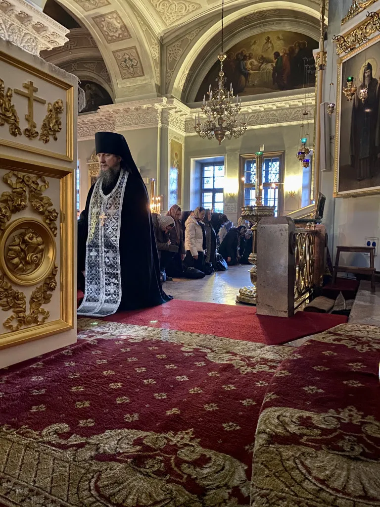 Епископ Алексий возглавил утреню с чтением Великого канона преподобного Андрея Критского