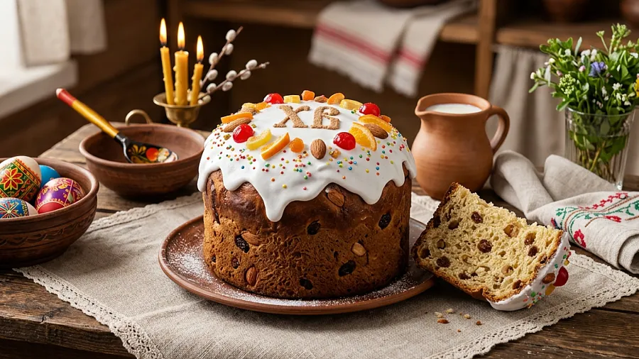 Кулич на опаре