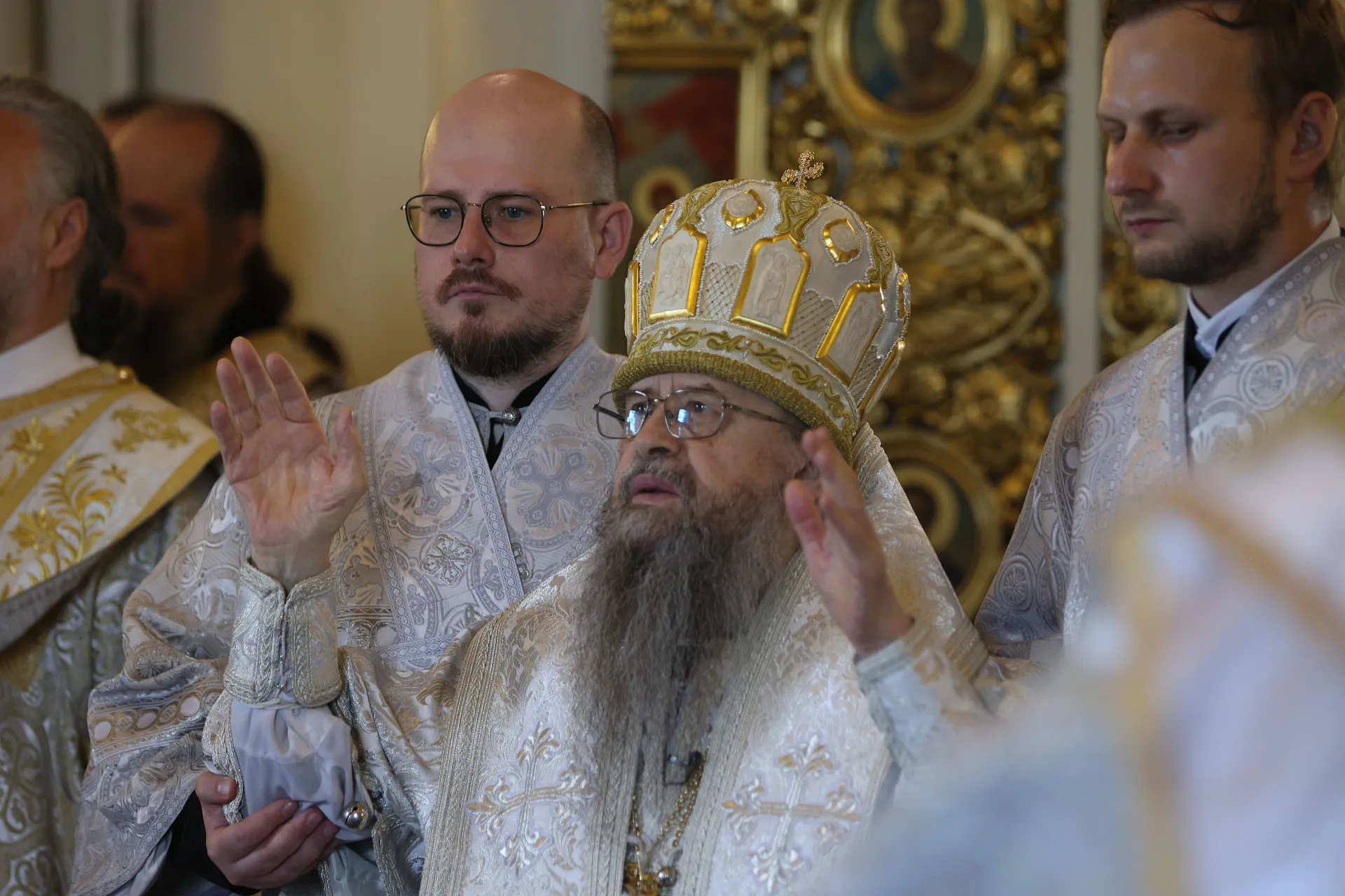 Обитель князя Даниила встретила праздник Вознесения Господня
