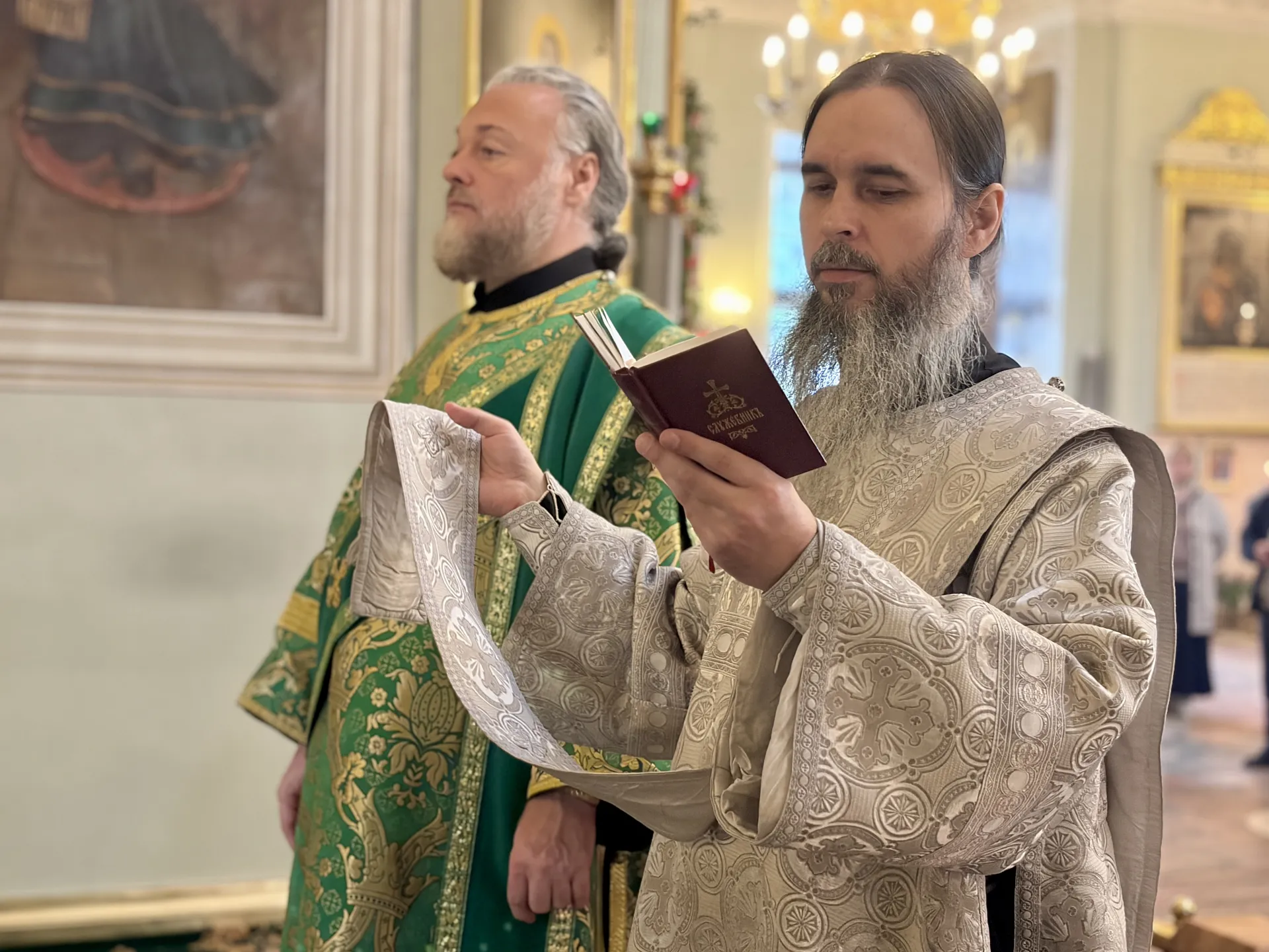 Епископ Алексий совершил дьяконскую хиротонию насельника Данилова монастыря