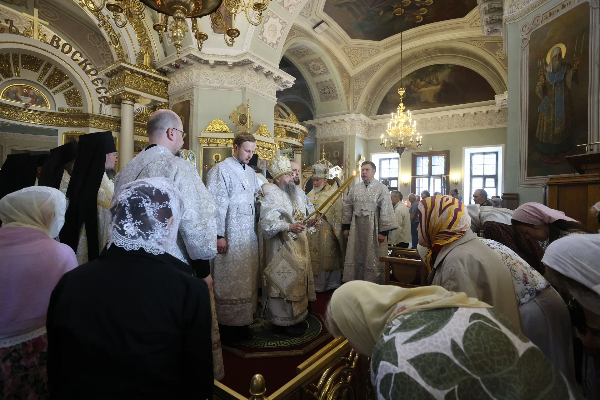 Обитель князя Даниила встретила праздник Вознесения Господня