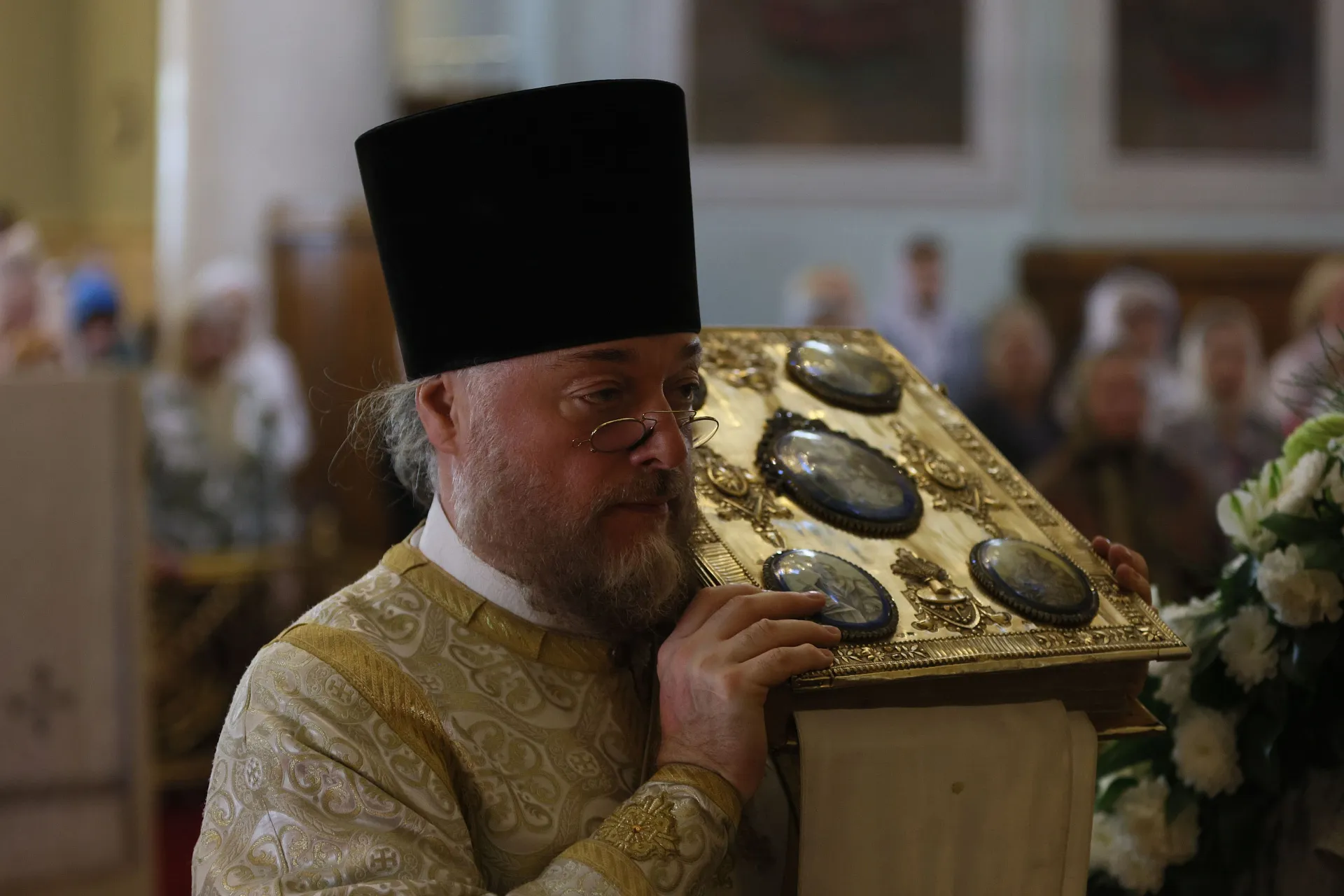 Обитель князя Даниила встретила праздник Вознесения Господня