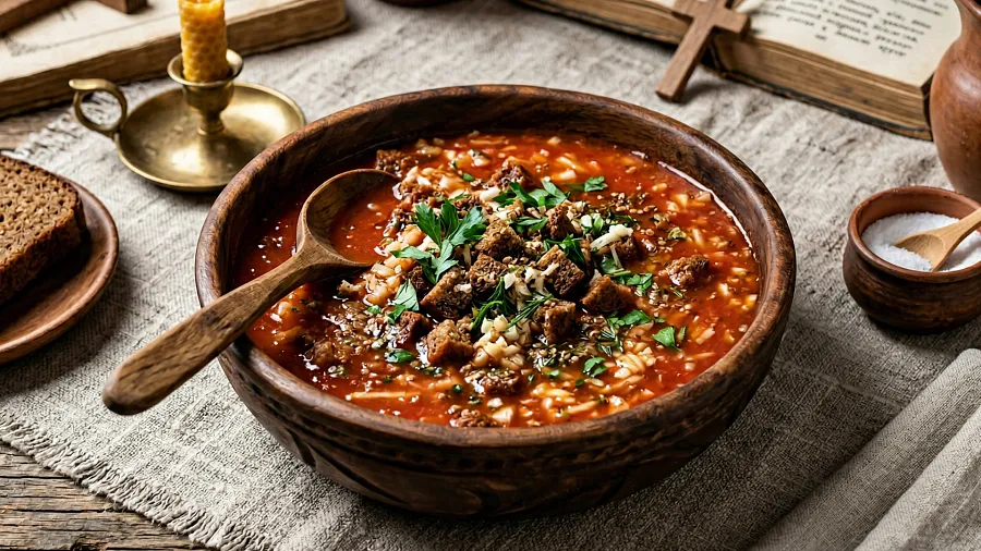 Тюря томатная