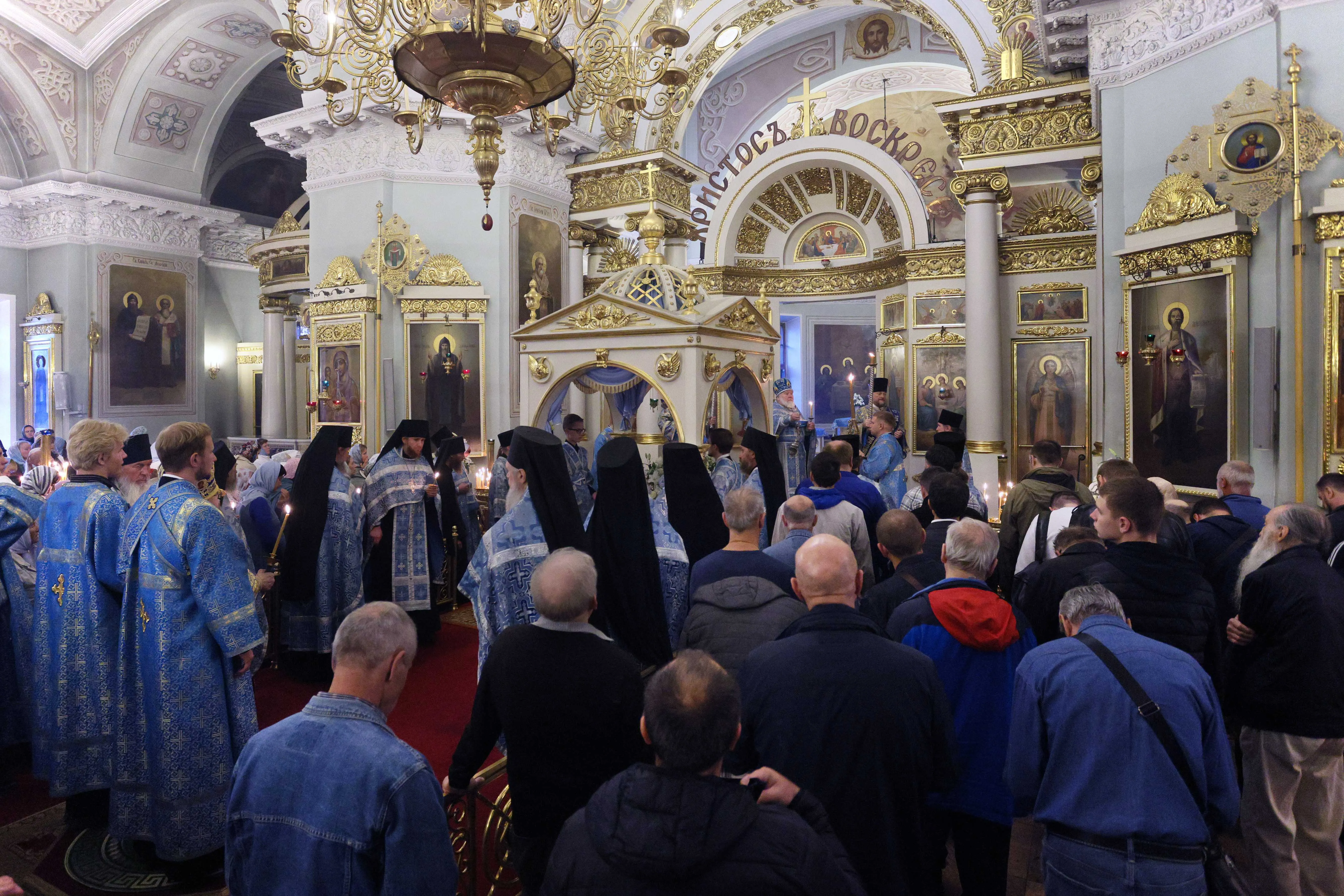 В праздник Успения Пресвятой Богородицы в Даниловой обители прошли торжественные богослужения