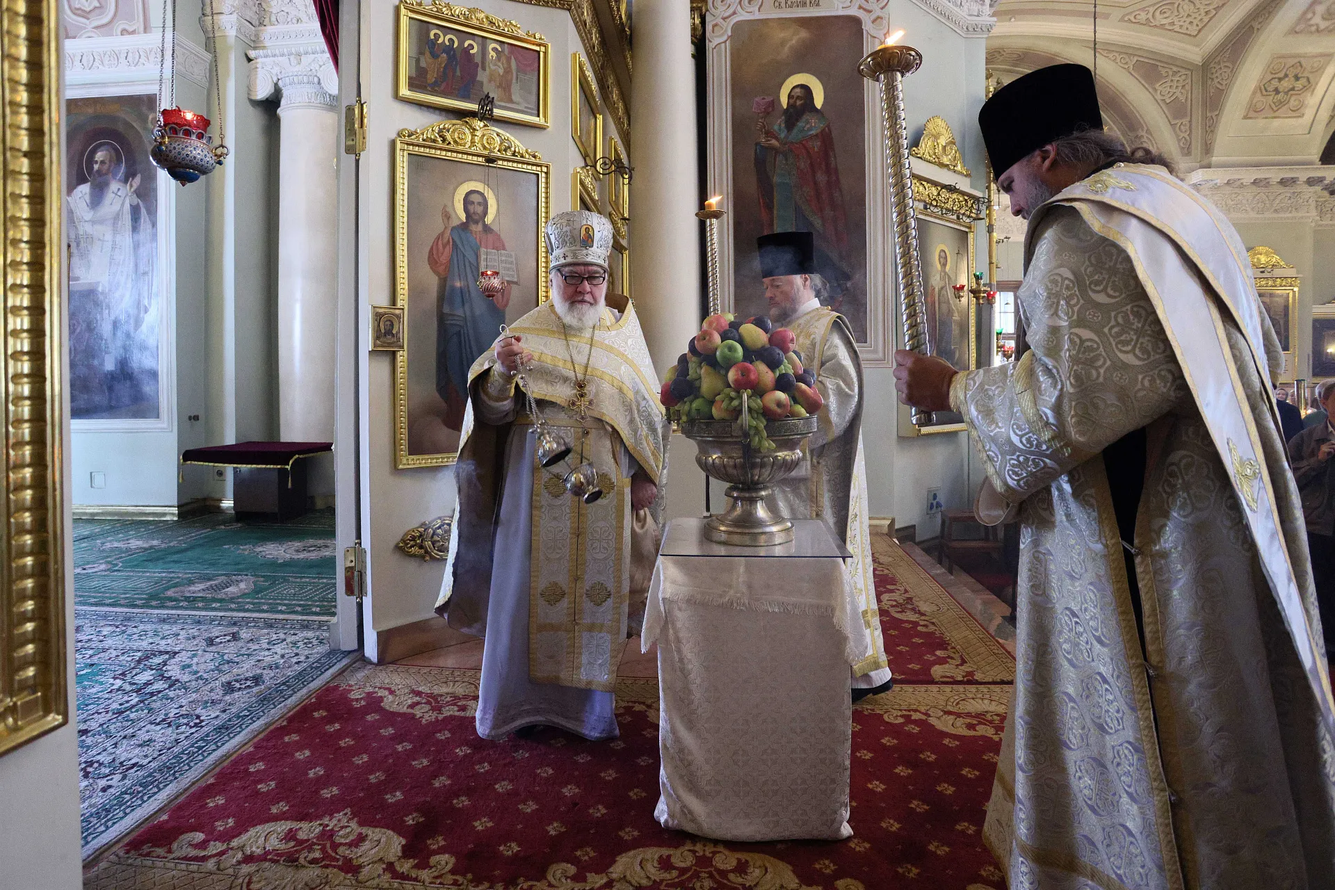 Обитель князя Даниила встретила праздник Преображения Господня