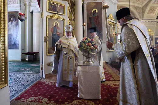 Обитель князя Даниила встретила праздник Преображения Господня