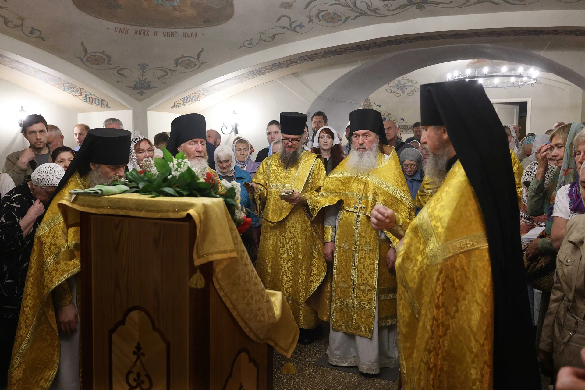 В праздник Рождества Иоанна Предтечи в Даниловой обители совершена торжественная Литургия