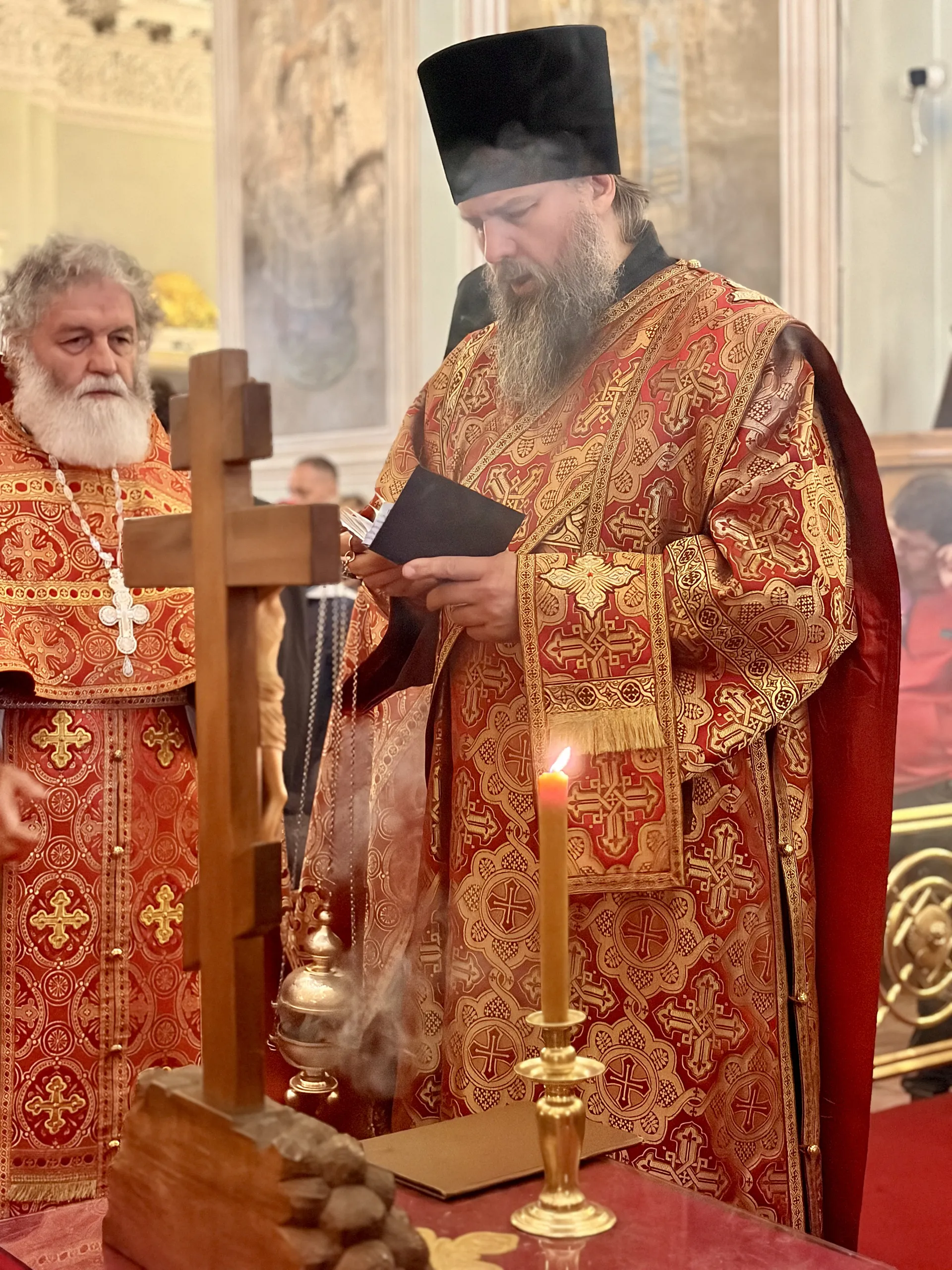 В день 81-й годовщины Победы в Даниловом монастыре была совершена панихида