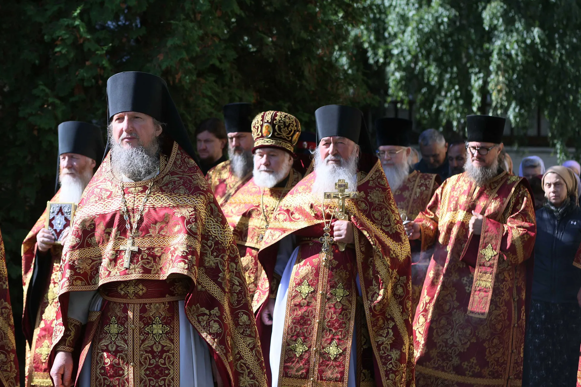 Праздник Изнесения Честных Древ Животворящего Креста Господня в Даниловой обители