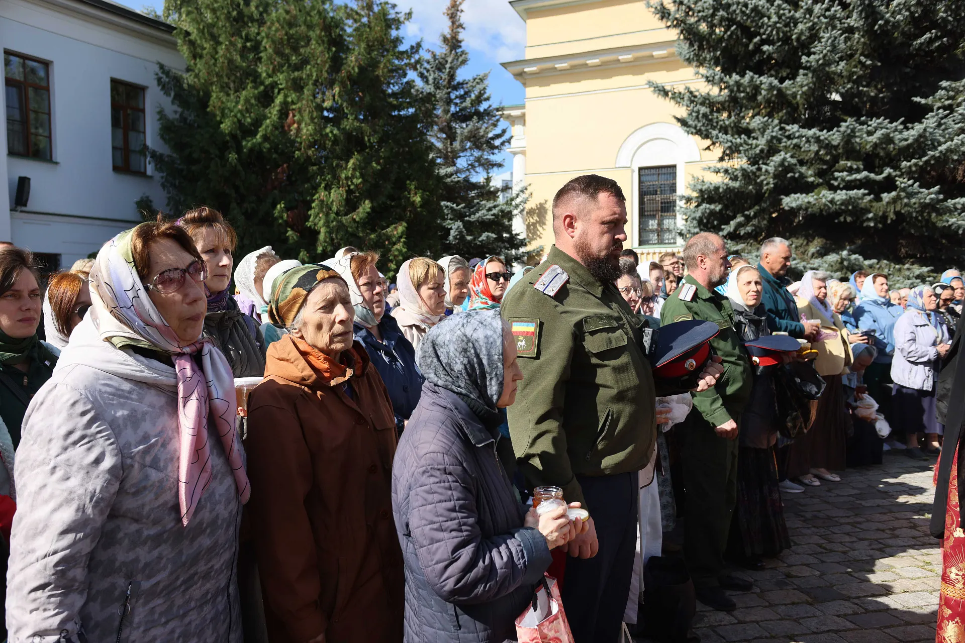 Праздник Изнесения Честных Древ Животворящего Креста Господня в Даниловой обители