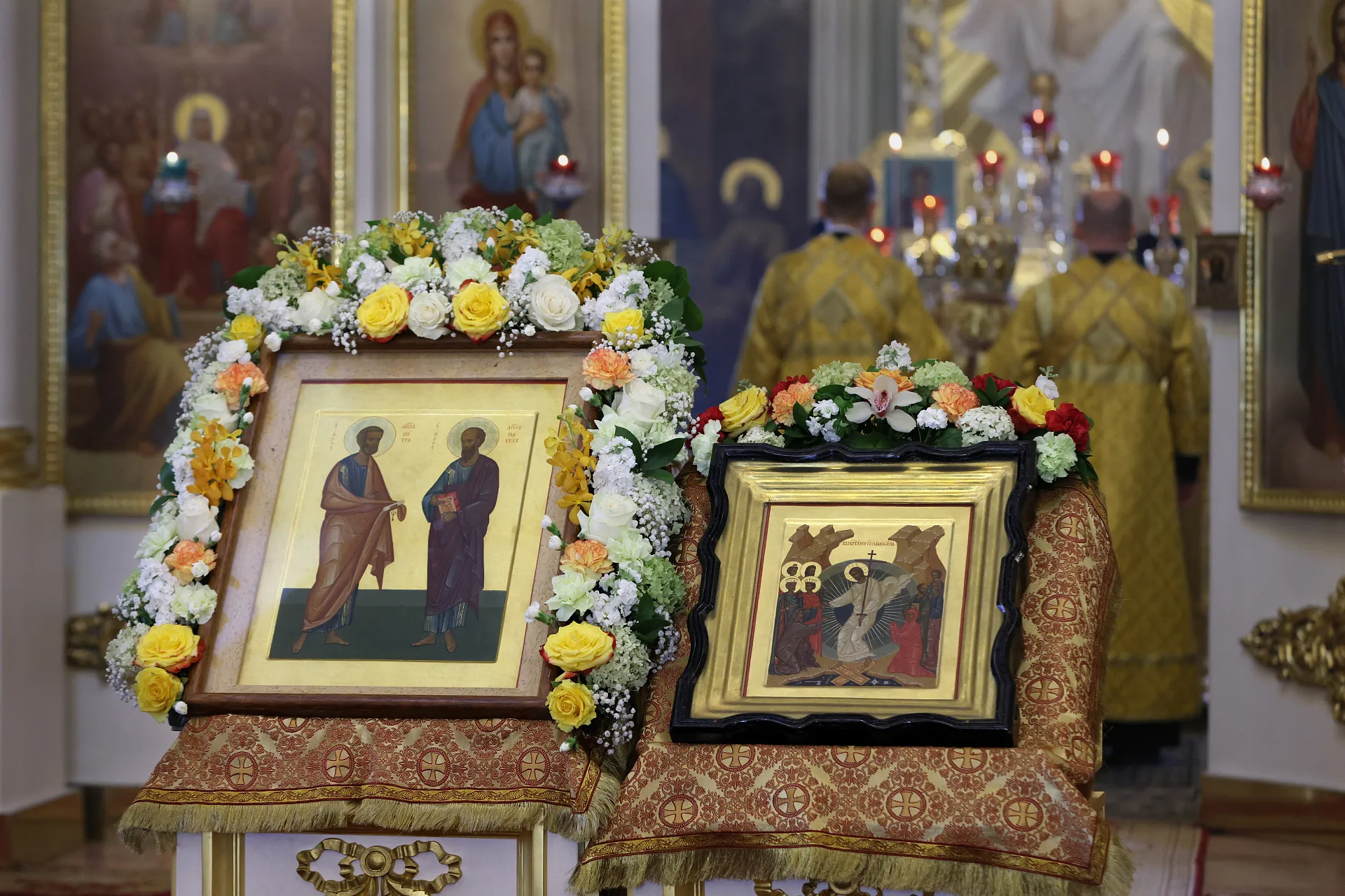 В праздник первоверховных апостолов Петра и Павла в Даниловом монастыре прошли торжественные богослужения