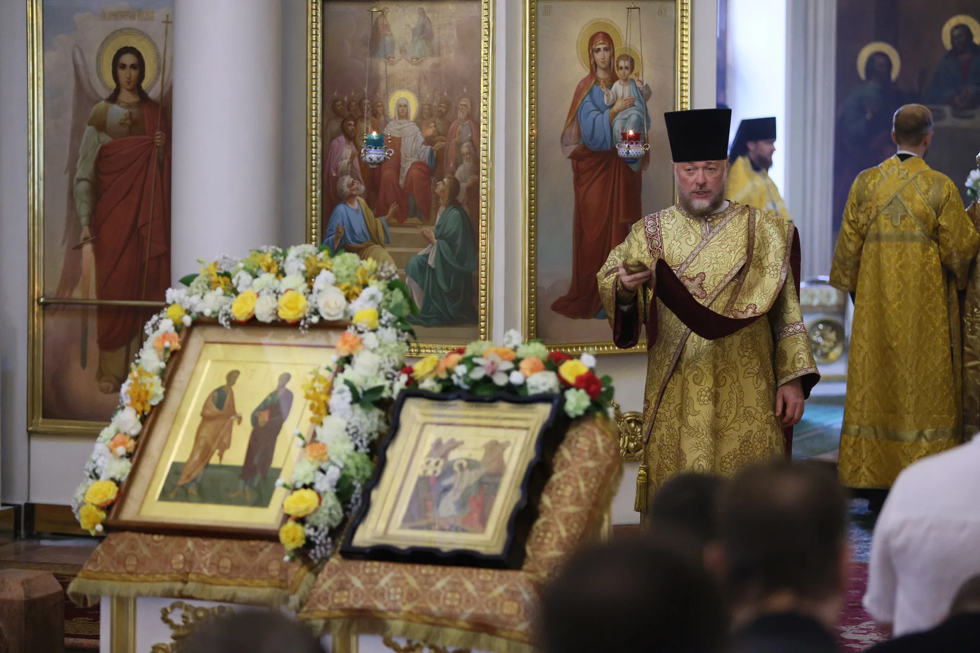 В праздник первоверховных апостолов Петра и Павла в Даниловом монастыре прошли торжественные богослужения