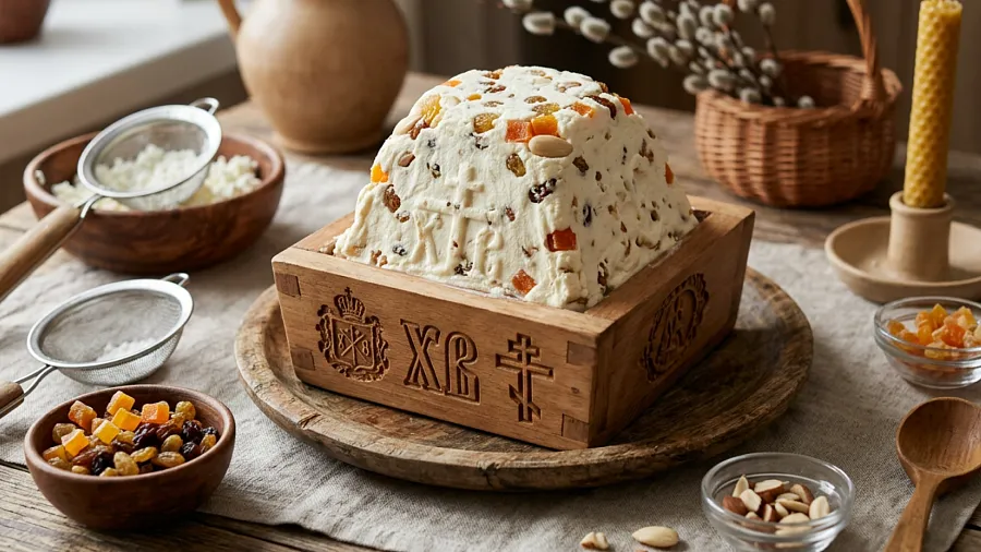 Пасха «Царская» (сырая)